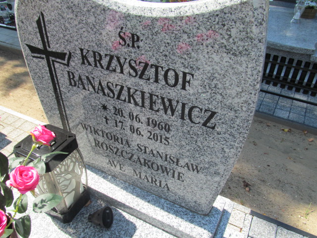 Krzysztof Banaszkiewicz 1960 Zduny - Grobonet - Wyszukiwarka osób pochowanych