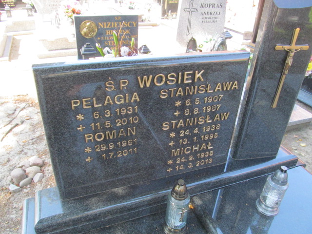 Roman Wosiek 1961 Zduny - Grobonet - Wyszukiwarka osób pochowanych