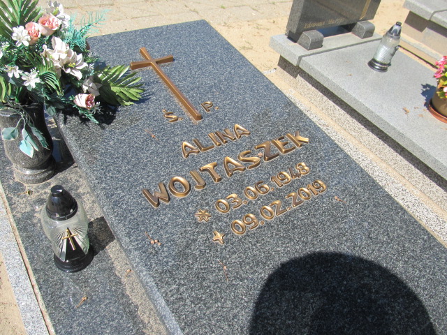 Alina Antonina Wojtaszek 1948 Zduny - Grobonet - Wyszukiwarka osób pochowanych