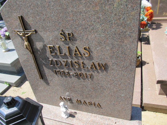 Zdzisław Elias 1953 Zduny - Grobonet - Wyszukiwarka osób pochowanych