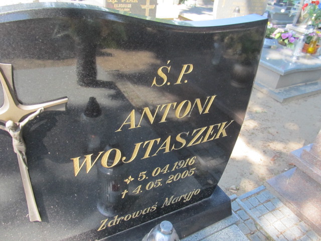 Antoni Wojtaszek 1916 Zduny - Grobonet - Wyszukiwarka osób pochowanych