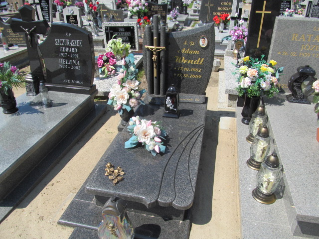 Grób Adam Wendt