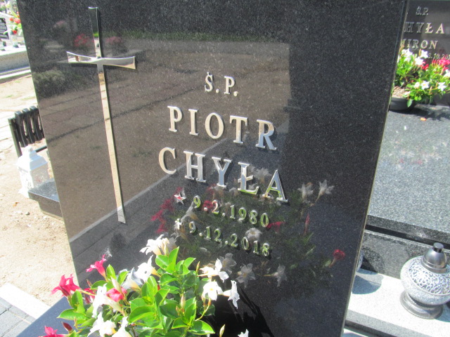 Piotr Chyła 1980 Zduny - Grobonet - Wyszukiwarka osób pochowanych