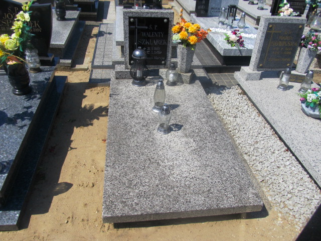 Grób Walenty Szklarek
