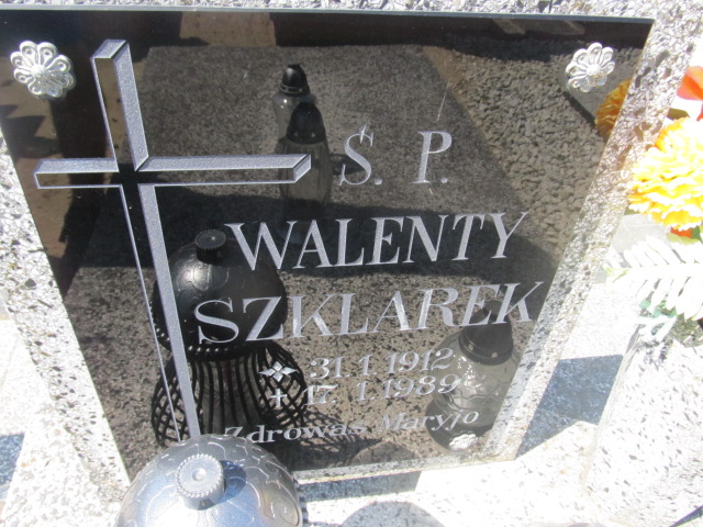 Walenty Szklarek 1912 Zduny - Grobonet - Wyszukiwarka osób pochowanych