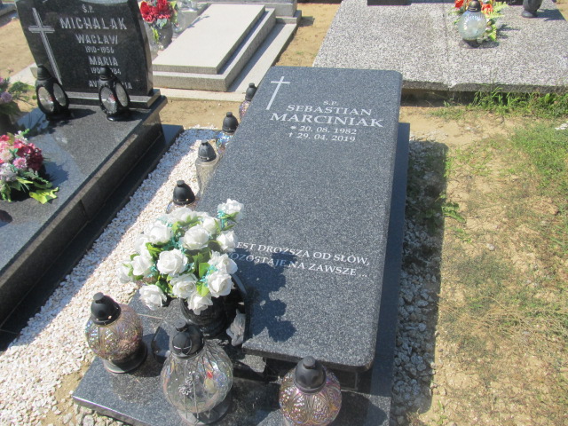Grób Sebastian Piotr Marciniak