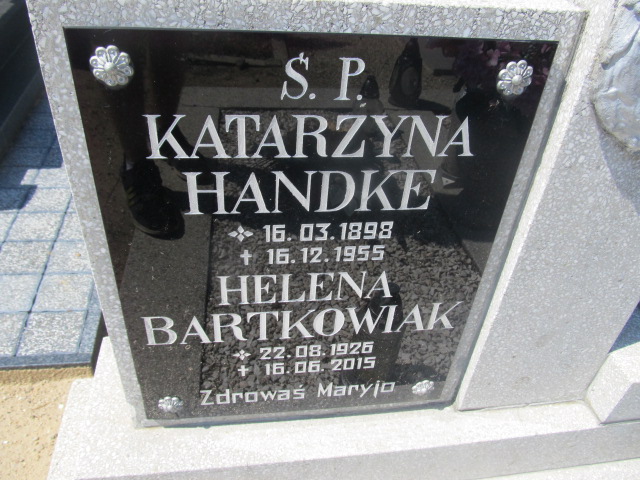 Katarzyna Handke 1898 Zduny - Grobonet - Wyszukiwarka osób pochowanych