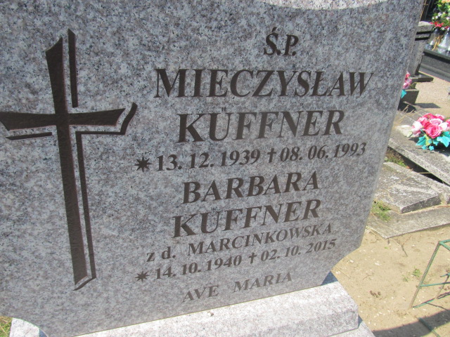 Mieczysław Kuffner 1939 Zduny - Grobonet - Wyszukiwarka osób pochowanych