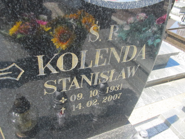 Stanisław Kolenda 1931 Zduny - Grobonet - Wyszukiwarka osób pochowanych