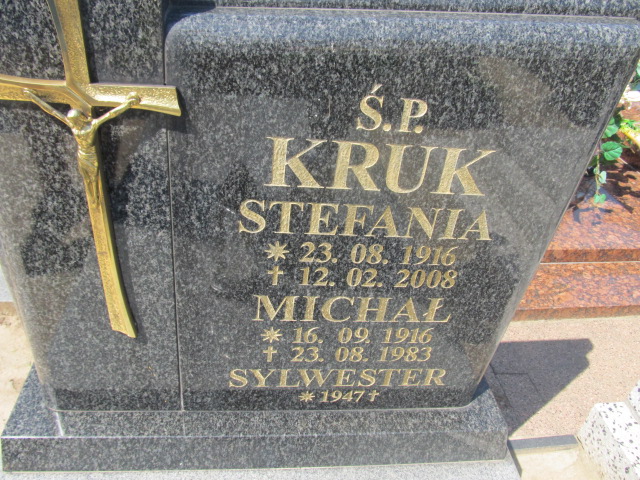 Michał Kruk 1916 Zduny - Grobonet - Wyszukiwarka osób pochowanych