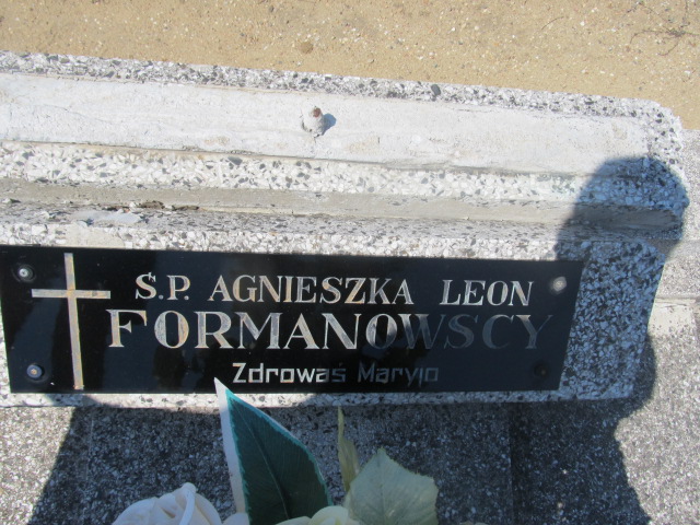 Agnieszka Formanowska Zduny - Grobonet - Wyszukiwarka osób pochowanych