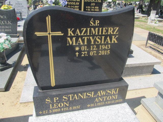 Antoni Stanisławski 1935 Zduny - Grobonet - Wyszukiwarka osób pochowanych